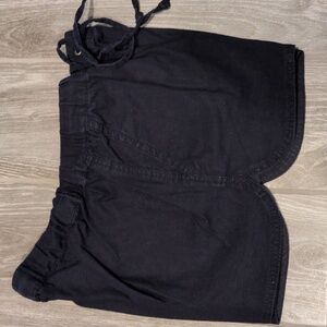 J. Crew Navy Blue Linen Shorts